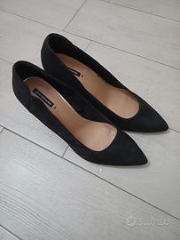 Scarpe nere con tacco nr. 40