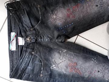 jeans Met donna tg 26 - 38/40 metal Nuovi