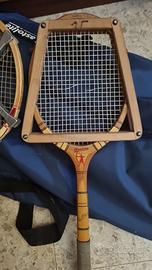 Racchetta da tennis in legno Arciere anni '40-'5