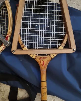 Racchetta da tennis in legno Arciere anni '40-'5