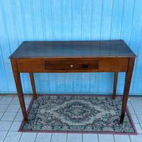 Antico tavolo scrittoio in noce primi 800