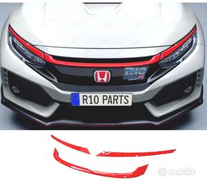 MODANATURE HONDA CIVIC 16-20 LOOK TYPE R ROSSO