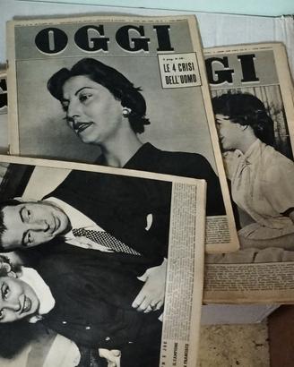 Riviste OGGI degli anni 50
