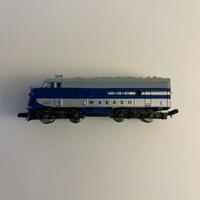 Locomotiva Atlas scala N EMD F7 Wabash #2021 ‘70
