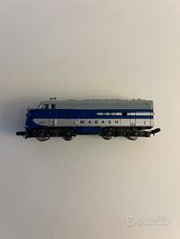 Locomotiva Atlas scala N EMD F7 Wabash #2021 ‘70