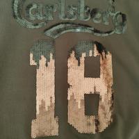 Felpa CARLSBERG per ragazza tg. XS (10/12 anni)