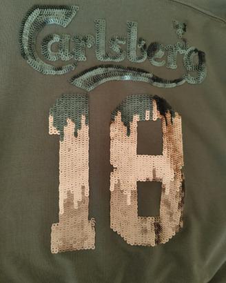 Felpa CARLSBERG per ragazza tg. XS (10/12 anni)