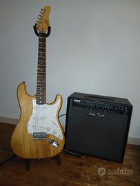 chitarra elettrica+amplificatore