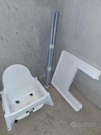 Seggiolone ikea con vassoio