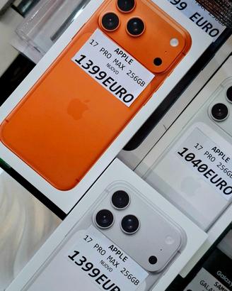 IPHONE 17 PRO MAX 256GB nuovi