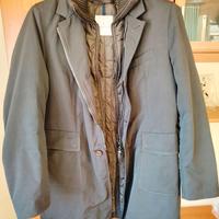 Giacca blu navy Moncler modello Thierry Coat tg 50