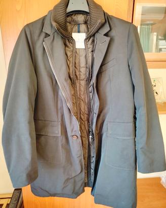 Giacca blu navy Moncler modello Thierry Coat tg 50