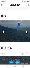 vela parapendio ozone alpina 3