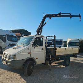 AUTOCARRO IVECO 59E15 CON GRU HIAB 035-2 (RIF. 999