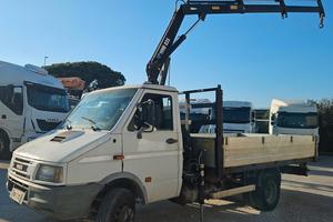 AUTOCARRO IVECO 59E15 CON GRU HIAB 035-2 (RIF. 999
