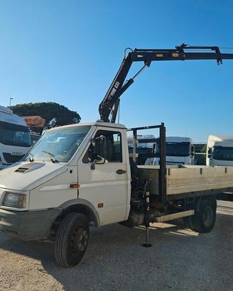 AUTOCARRO IVECO 59E15 CON GRU HIAB 035-2 (RIF. 999