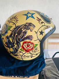 Casco jet DMD limited edition Tattoo nuovo