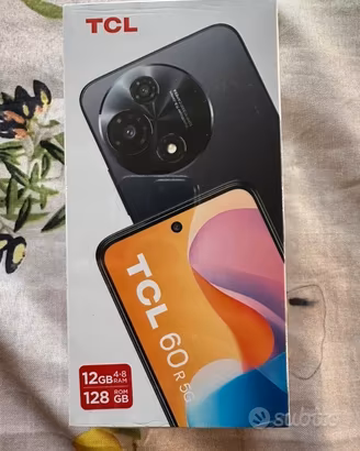 tcl 60 5g nuovo con scontrino 