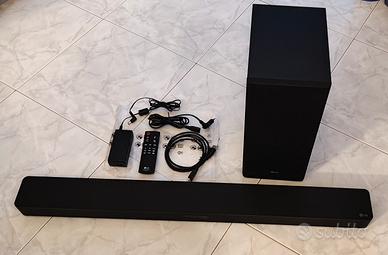 Soundbar LG SK5 2.1 360W con subwoofer wireless