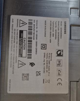 smart tv samsung 50 pollici QE50Q60DAUXZT