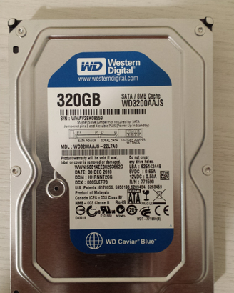 Hard Disk da 2,5 a 3,5 SATA vari tagli