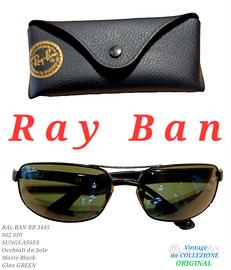 RAY BAN RB 3445 Occhiali Sole Verde da COLLEZIONE