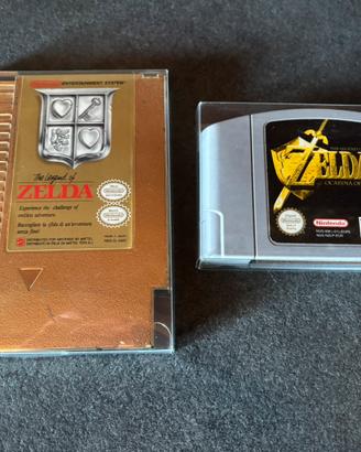 Lotto Zelda nintendo 64/nes