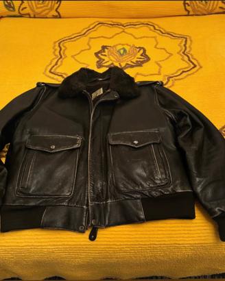 Giubbotto in pelle wilker vintage