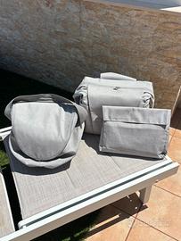 Trio Stokke Xplory Grey Melange COMPLETO + Borse