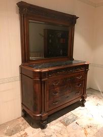 Camera antica stile impero