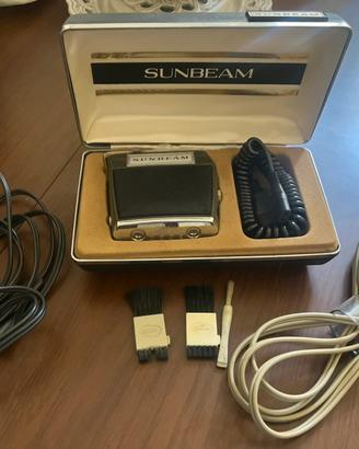Rasoio elettrico Sunbeam vintage