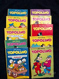 Lotto 10 Fumetti "Topolino" (Anno 1977) -