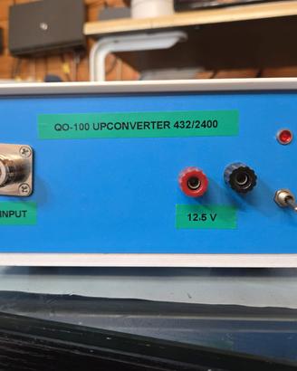 Upconverter BU-500 per SSB via QO-100
