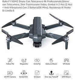 Drone Ruko F11GIM2 Professionale con Telecamera 4k