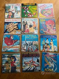 45 giri cartoni animati (leggere descrizione )
