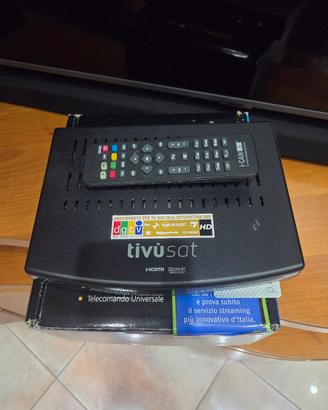 Ricevitore Digitale Tivùsat i-CAN 2850ST Combo HD 