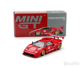 Lamborghini Countach LB-WORKS Red - Scala: 1/64
