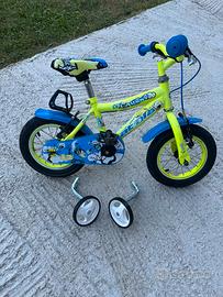 Bici bimbo con rotelle