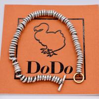 dodo bracciale rondelle argento oro
