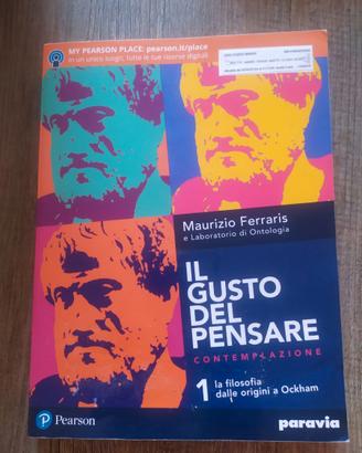 libro di Filosofia il Gusto di pensare vol 1