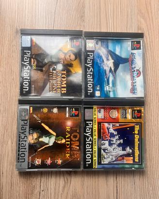 Bundle 4 videogiochi ps1