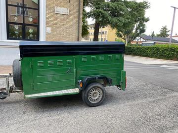 Rimorchio trasporto cani