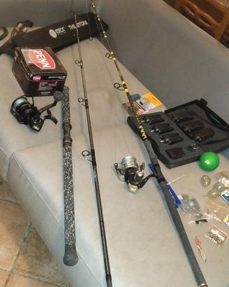 kit pesca professionale zeck ,pen ,blackcat