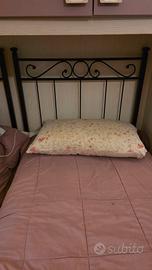 letto in ferro battuto 