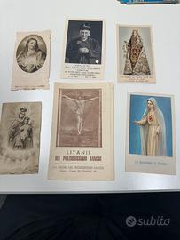 Sei santini come da foto dal 34 al 64