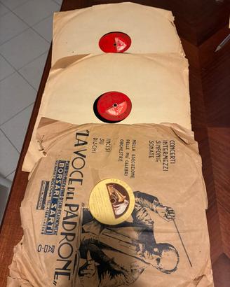 N.3 dischi 78 giri in gommalacca