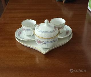 Set Tazzine Caffe , zuccheriera , vassoietto