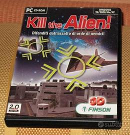 PC CD-ROM  3D KILL THE ALIEN  FINSON