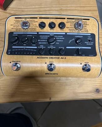 Zoom acoustic creator ac-3