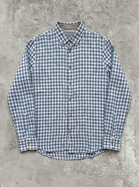 Camicia 100% Lino Primo Emporio Uomo L Quadri